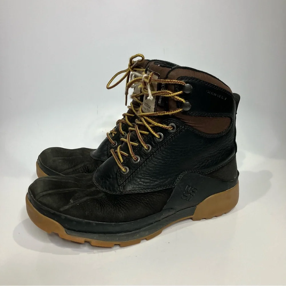 Columbia Bugaboot original lace up winter boots Omni heat waterproof‎ men’s 7.5
